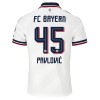 Jalkapallo Pelipaidat/Peliasut FC Bayern München Pavlovic 45 Vieraspelipaita 2026-27