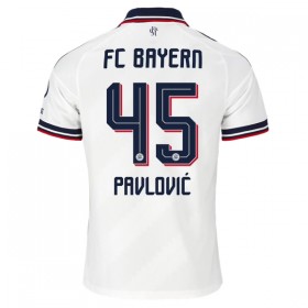 Jalkapallo Pelipaidat/Peliasut FC Bayern München Pavlovic 45 Vieraspelipaita 2026-27