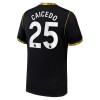 Jalkapallo Pelipaidat/Peliasut Chelsea Caicedo 25 Vieraspelipaita 2026-27