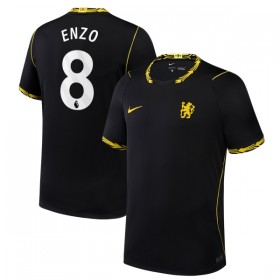 Jalkapallo Pelipaidat/Peliasut Chelsea Enzo 8 Vieraspelipaita 2026-27
