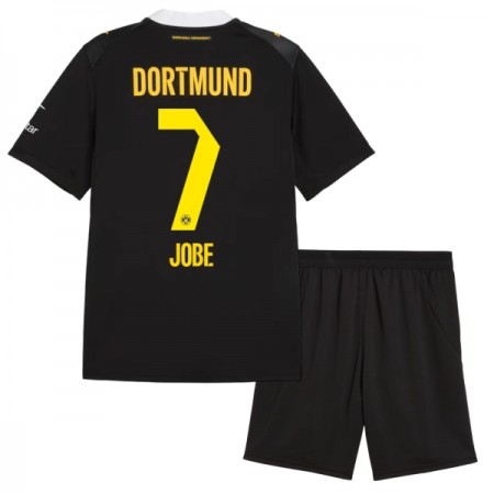 Jalkapallo Pelipaidat/Peliasut Borussia Dortmund Jobe 7 Lasten Vieraspelipaita 2026-27 Jalkapallo Pelipaidat/Peliasut Borussia Dortmund Jobe 7 Lasten Vieraspelipaita 2026-27