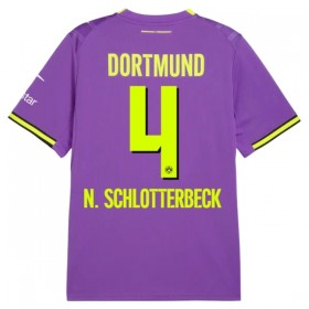 Jalkapallo Pelipaidat/Peliasut Borussia Dortmund N. Schlotterbeck 4 Kolmaspelipaita 2026-27
