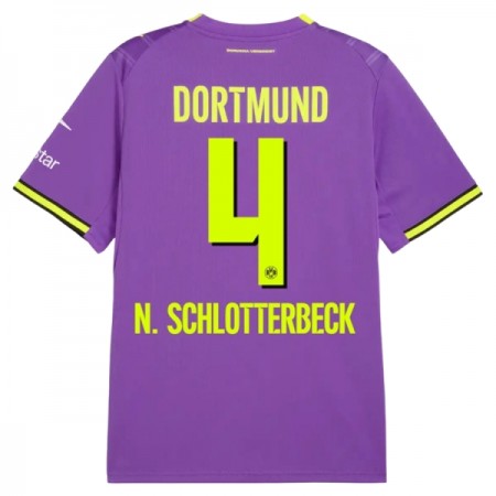 Jalkapallo Pelipaidat/Peliasut Borussia Dortmund N. Schlotterbeck 4 Kolmaspelipaita 2026-27 Jalkapallo Pelipaidat/Peliasut Borussia Dortmund N. Schlotterbeck 4 Kolmaspelipaita 2026-27