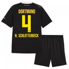 Jalkapallo Pelipaidat/Peliasut Borussia Dortmund N. Schlotterbeck 4 Lasten Vieraspelipaita 2026-27