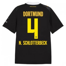 Jalkapallo Pelipaidat/Peliasut Borussia Dortmund N. Schlotterbeck 4 Vieraspelipaita 2026-27