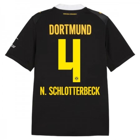 Jalkapallo Pelipaidat/Peliasut Borussia Dortmund N. Schlotterbeck 4 Vieraspelipaita 2026-27