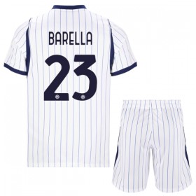 Jalkapallo Pelipaidat/Peliasut Inter Milan Barella 23 Lasten Vieraspelipaita 2026-27