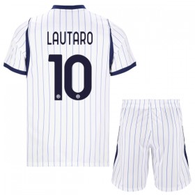 Jalkapallo Pelipaidat/Peliasut Inter Milan Lautaro 10 Lasten Vieraspelipaita 2026-27