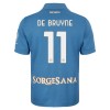 Jalkapallo Pelipaidat/Peliasut SSC Napoli De Bruyne 11 Kotipelipaita 2026-27 Jalkapallo Pelipaidat/Peliasut SSC Napoli De Bruyne 11 Kotipelipaita 2026-27