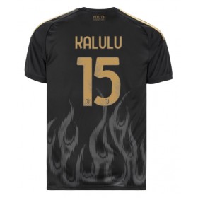 Jalkapallo Pelipaidat/Peliasut Juventus Kalulu 15 Kolmaspelipaita 2026-27