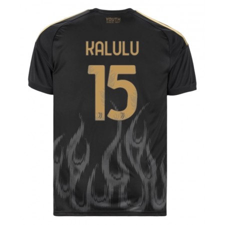 Jalkapallo Pelipaidat/Peliasut Juventus Kalulu 15 Kolmaspelipaita 2026-27