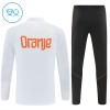 Lasten Alankomaat Training Huppari 2026-27 Valkoinen 1/4-Zip