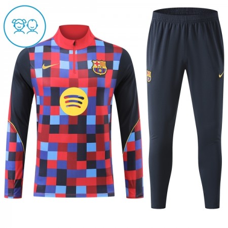 Lasten Barcelona Training Huppari 2026-27 Punainen 1/4-Zip Lasten Barcelona Training Huppari 2026-27 Punainen 1/4-Zip