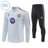 Lasten Barcelona Training Huppari 2026-27 Valkoinen 1/4-Zip Lasten Barcelona Training Huppari 2026-27 Valkoinen 1/4-Zip