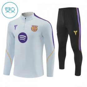 Lasten Barcelona Training Huppari 2026-27 Valkoinen 1/4-Zip