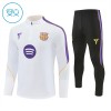 Lasten Barcelona Training Huppari 2026-27 Valkoinen 1/4-Zip Lasten Barcelona Training Huppari 2026-27 Valkoinen 1/4-Zip