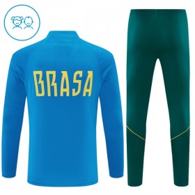 Lasten Brasilia Training Huppari 2026-27 Sininen 1/4-Zip