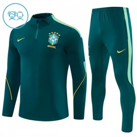 Lasten Brasilia Training Huppari 2026-27 Vihreä 1/4-Zip