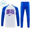Lasten Chelsea Training Huppari 2026-27 Valkoinen 1/4-Zip