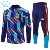 Lasten Espanja Training Huppari 2026-27 Sininen 1/4-Zip Lasten Espanja Training Huppari 2026-27 Sininen 1/4-Zip