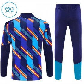 Lasten Espanja Training Huppari 2026-27 Sininen 1/4-Zip