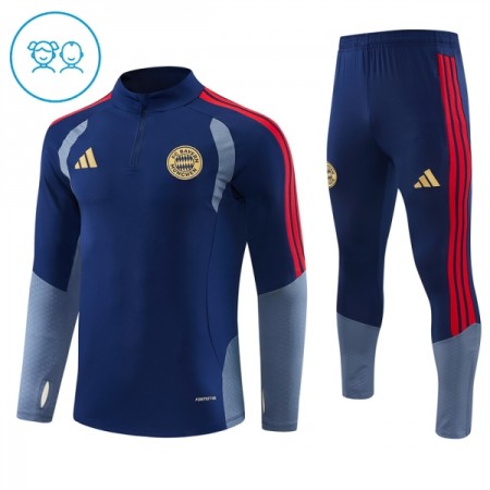 Lasten FC Bayern München Training Huppari 2026-27 Sininen 1/4-Zip Lasten FC Bayern München Training Huppari 2026-27 Sininen 1/4-Zip