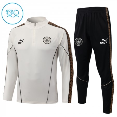 Lasten Manchester City Training Huppari 2026-27 Harmaa 1/4-Zip Lasten Manchester City Training Huppari 2026-27 Harmaa 1/4-Zip
