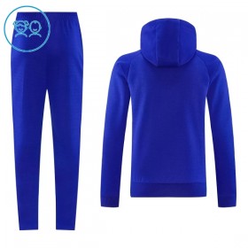 Lasten Manchester United Hoodie Training Huppari 2026-27 Sininen
