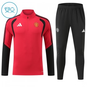 Lasten Manchester United Training Huppari 2026-27 Punainen 1/4-Zip