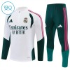 Lasten Real Madrid Training Huppari 2026-27 Valkoinen 1/4-Zip Lasten Real Madrid Training Huppari 2026-27 Valkoinen 1/4-Zip