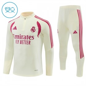 Lasten Real Madrid Training Huppari 2026-27 Valkoinen 1/4-Zip