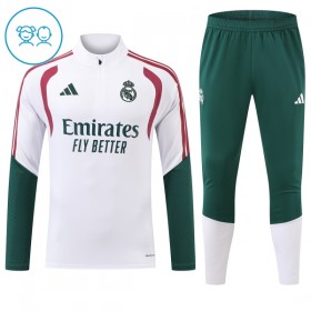 Lasten Real Madrid Training Huppari 2026-27 Valkoinen 1/4-Zip