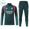Lasten Real Madrid Training Huppari 2026-27 Vihreä 1/4-Zip Lasten Real Madrid Training Huppari 2026-27 Vihreä 1/4-Zip