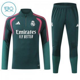 Lasten Real Madrid Training Huppari 2026-27 Vihreä 1/4-Zip