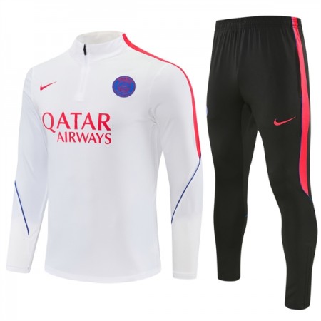 Paris Saint-Germain Training Huppari 2026-27 Valkoinen 1/4-Zip Paris Saint-Germain Training Huppari 2026-27 Valkoinen 1/4-Zip