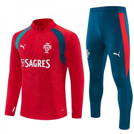 Portugali Training Huppari 2026-27 Punainen 1/4-Zip Portugali Training Huppari 2026-27 Punainen 1/4-Zip