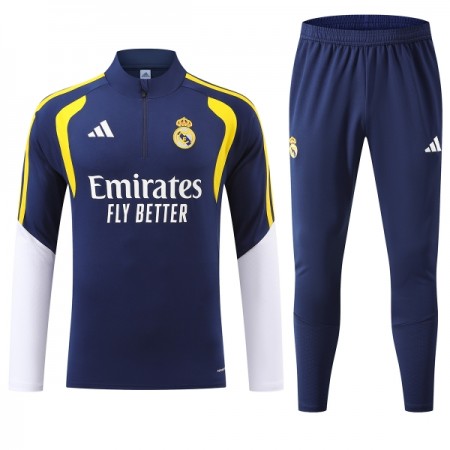 Real Madrid Training Huppari 2026-27 Sininen 1/4-Zip Real Madrid Training Huppari 2026-27 Sininen 1/4-Zip