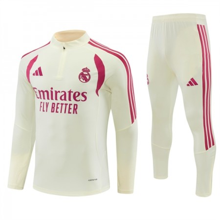 Real Madrid Training Huppari 2026-27 Valkoinen 1/4-Zip Real Madrid Training Huppari 2026-27 Valkoinen 1/4-Zip