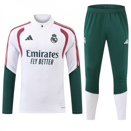 Real Madrid Training Huppari 2026-27 Valkoinen 1/4-Zip Real Madrid Training Huppari 2026-27 Valkoinen 1/4-Zip