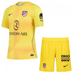 Jalkapallo Pelipaidat/Peliasut Atlético Madrid Maalivahti Lasten 2026-27 Keltainen