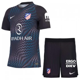 Jalkapallo Pelipaidat/Peliasut Atlético Madrid Maalivahti Lasten 2026-27 Musta