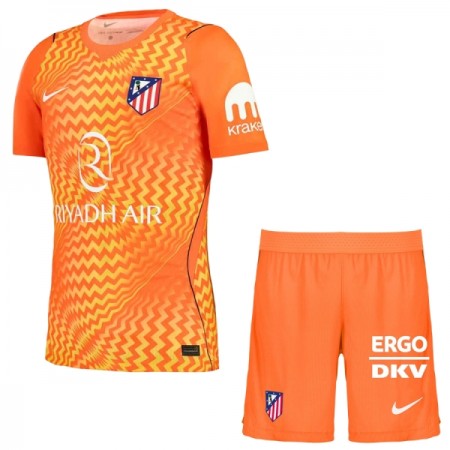 Jalkapallo Pelipaidat/Peliasut Atlético Madrid Maalivahti Lasten 2026-27 Oranssi Jalkapallo Pelipaidat/Peliasut Atlético Madrid Maalivahti Lasten 2026-27 Oranssi