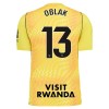 Jalkapallo Pelipaidat/Peliasut Atlético Madrid Oblak 13 Maalivahti 2026-27 Keltainen Jalkapallo Pelipaidat/Peliasut Atlético Madrid Oblak 13 Maalivahti 2026-27 Keltainen