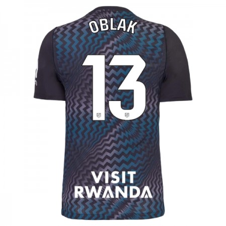 Jalkapallo Pelipaidat/Peliasut Atlético Madrid Oblak 13 Maalivahti 2026-27 Musta