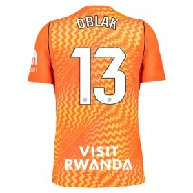 Jalkapallo Pelipaidat/Peliasut Atlético Madrid Oblak 13 Maalivahti 2026-27 Oranssi