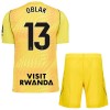 Jalkapallo Pelipaidat/Peliasut Atlético Madrid Oblak 13 Maalivahti Lasten 2026-27 Keltainen Jalkapallo Pelipaidat/Peliasut Atlético Madrid Oblak 13 Maalivahti Lasten 2026-27 Keltainen