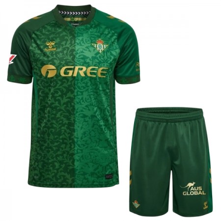 Jalkapallo Pelipaidat/Peliasut Real Betis Lasten Vieraspelipaita 2026-27 Jalkapallo Pelipaidat/Peliasut Real Betis Lasten Vieraspelipaita 2026-27