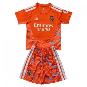 Jalkapallo Pelipaidat/Peliasut Real Madrid Maalivahti Lasten 2026-27 Oranssi