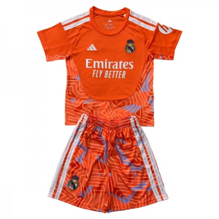Jalkapallo Pelipaidat/Peliasut Real Madrid Maalivahti Lasten 2026-27 Oranssi Jalkapallo Pelipaidat/Peliasut Real Madrid Maalivahti Lasten 2026-27 Oranssi