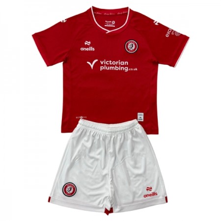 Jalkapallo Pelipaidat/Peliasut Bristol City Lasten Kotipelipaita 2026-27 Jalkapallo Pelipaidat/Peliasut Bristol City Lasten Kotipelipaita 2026-27